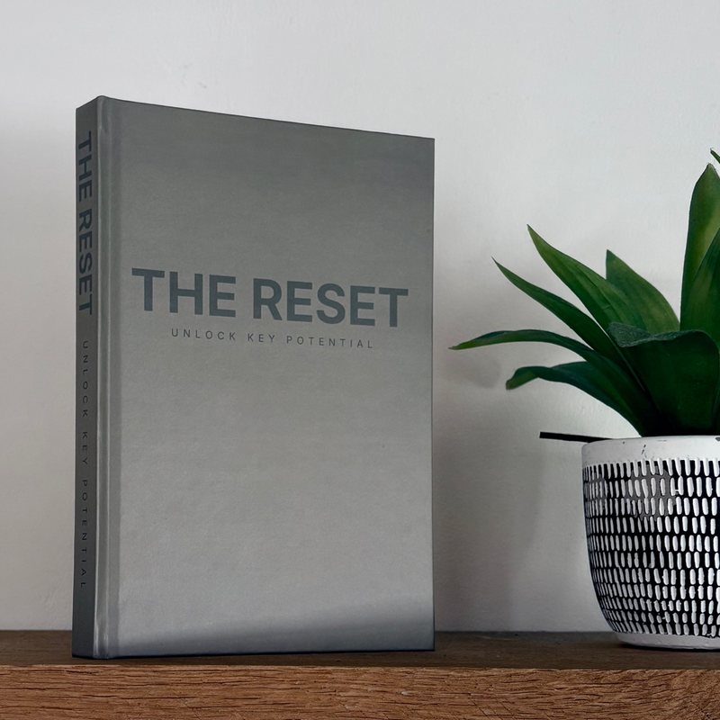 The Reset Journal cover close up